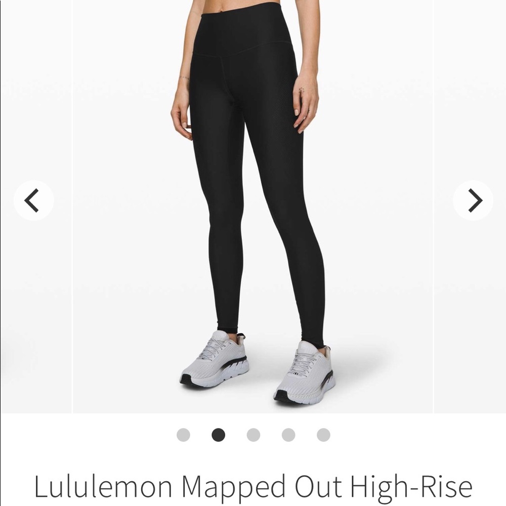 Lululemon Mapped Out HR Tight